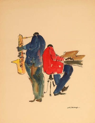 Jazz Duet II, by Leo Meiersdorff