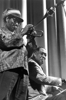 Dizzy Gillespie and Duke Ellilngton