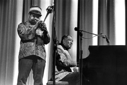 Dizzy Gillespie and Duke Ellington