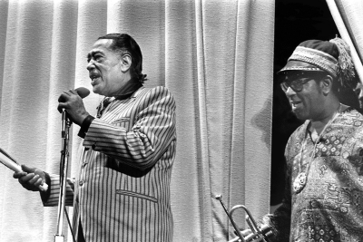 Duke Ellington and Dizzy Gillespie