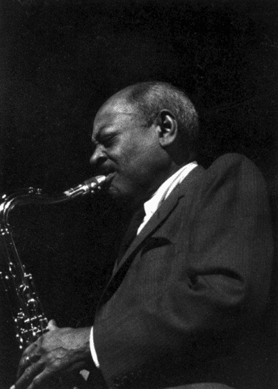 photo of Coleman Hawkins by Mallory1180, CC BY-SA 4.0/via Wikimedia Commons