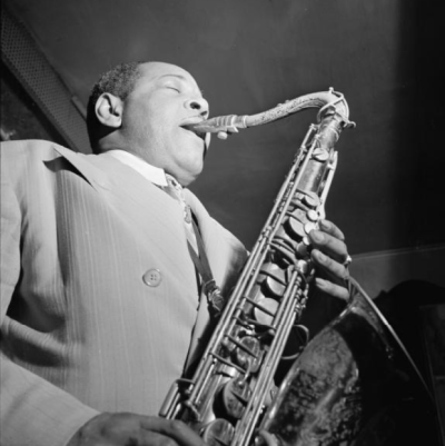 photo of Coleman Hawkins by William Gottlieb/Library of Congress