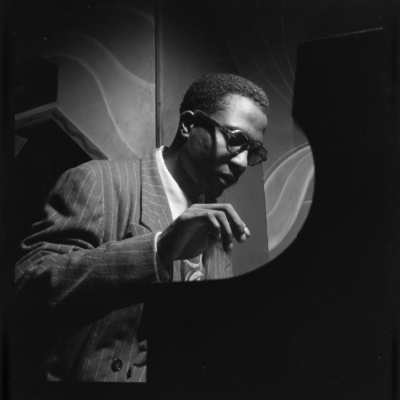 photo of Thelonious Monk by William P. Gottlieb/Library of Congress