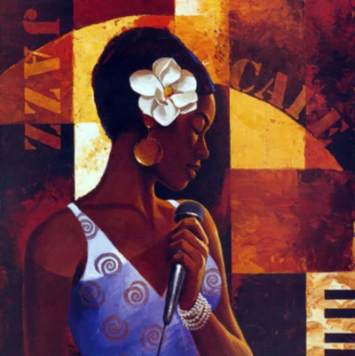 painting by Keith Mallett